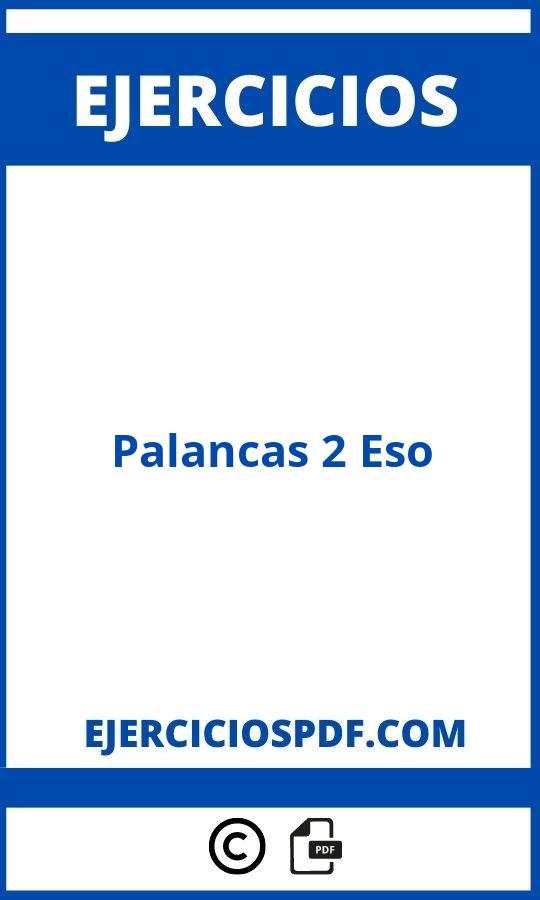 Ejercicios De Palancas 2 Eso Resueltos Pdf