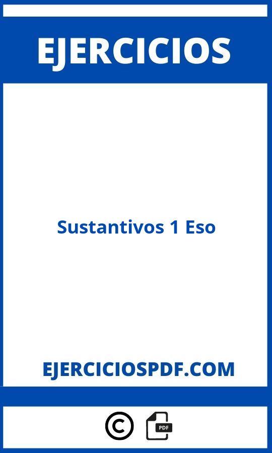 Ejercicios De Sustantivos 1 Eso Pdf